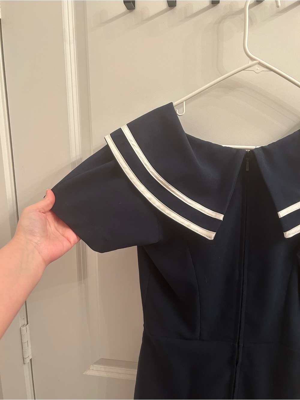 Tatyana Sailor Dress ASO Blair Waldorf Size XL - Picture 7 of 11